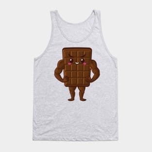 cute muscle chocolate Tank Top